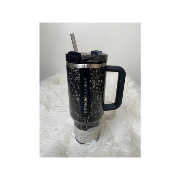 💎 HOST PICK 💎 Stanley X Calia Black Serpent 40oz. Quencher H2O FlowState Tumbler - Picture 3 of 7